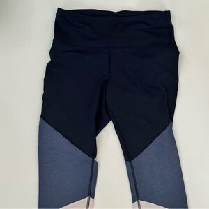 Old Navy Women's Colorblock Leggings - Black and Blue